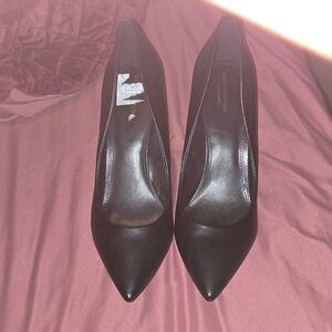 Marc New York Black Pointed Toe Heels